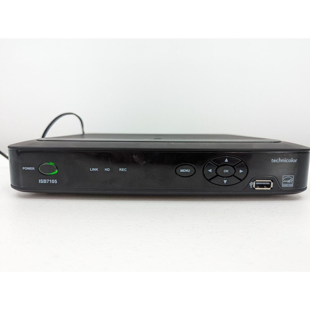 Untested Wireless TV Receiver ISB7105 Technicolor IPTV IP Set Top Box SD/HD WiFi